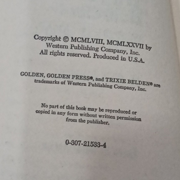 Vtge Set of 4 Paperbacks 2, 5, 6,15 Trixie Belden by Julie Campbell Golden Press - Picture 11 of 13